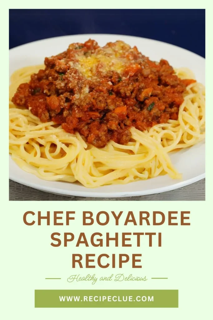 Chef Boyardee Spaghetti