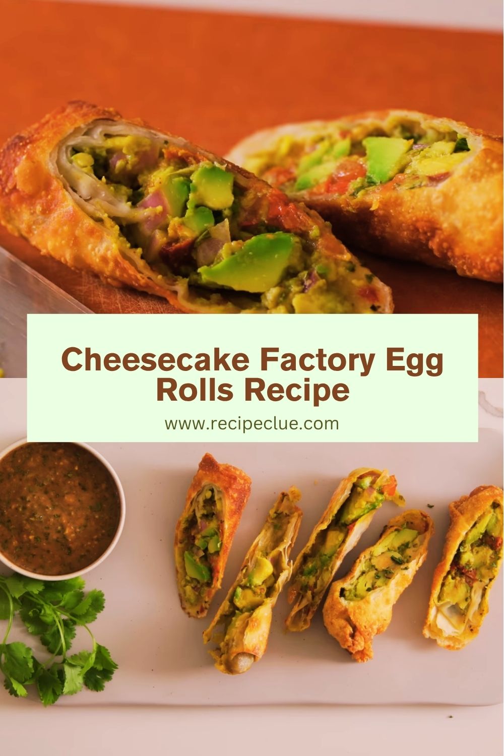 Cheesecake Factory Egg Rolls Recipe