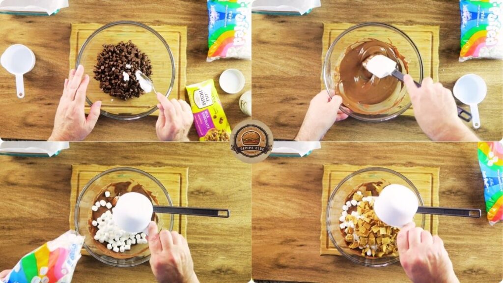 Step by Step Golden Grahams S’mores Bars Original Recipe