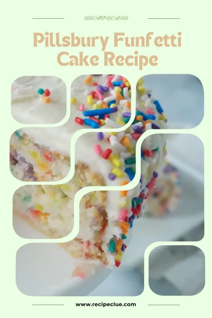 Delicious Pillsbury Funfetti Cake
