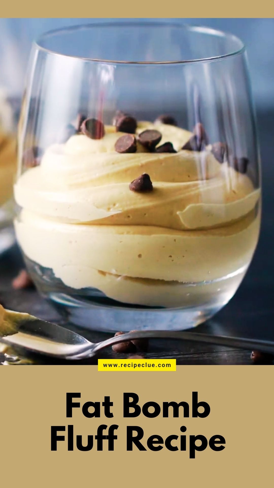 Fat Bomb Fluff Recipe Pin