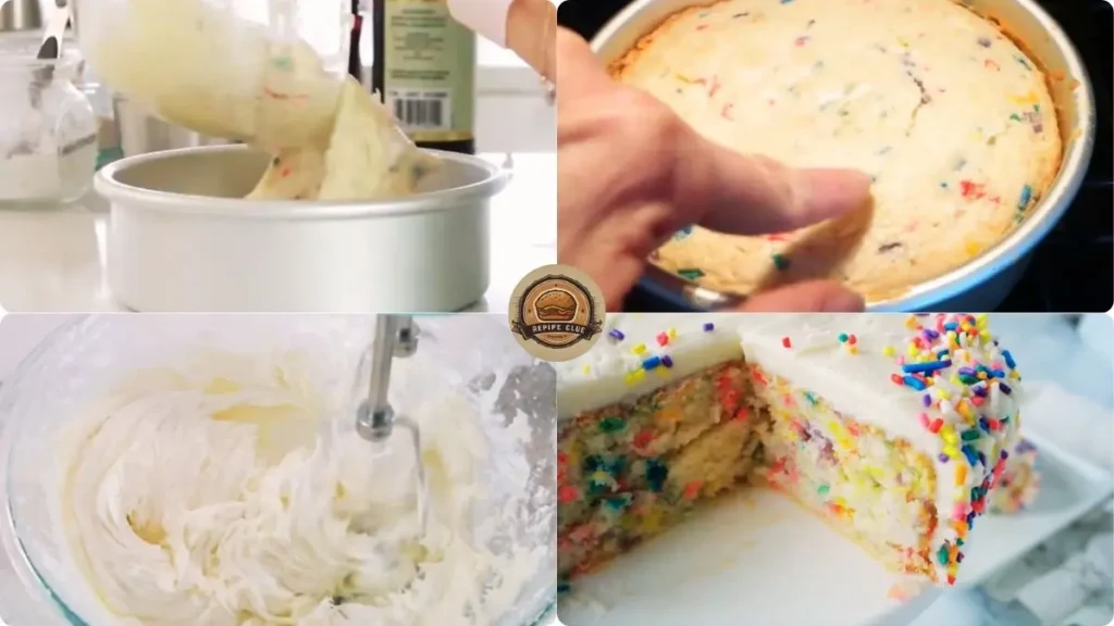 How to make Pillsbury Funfetti Cake