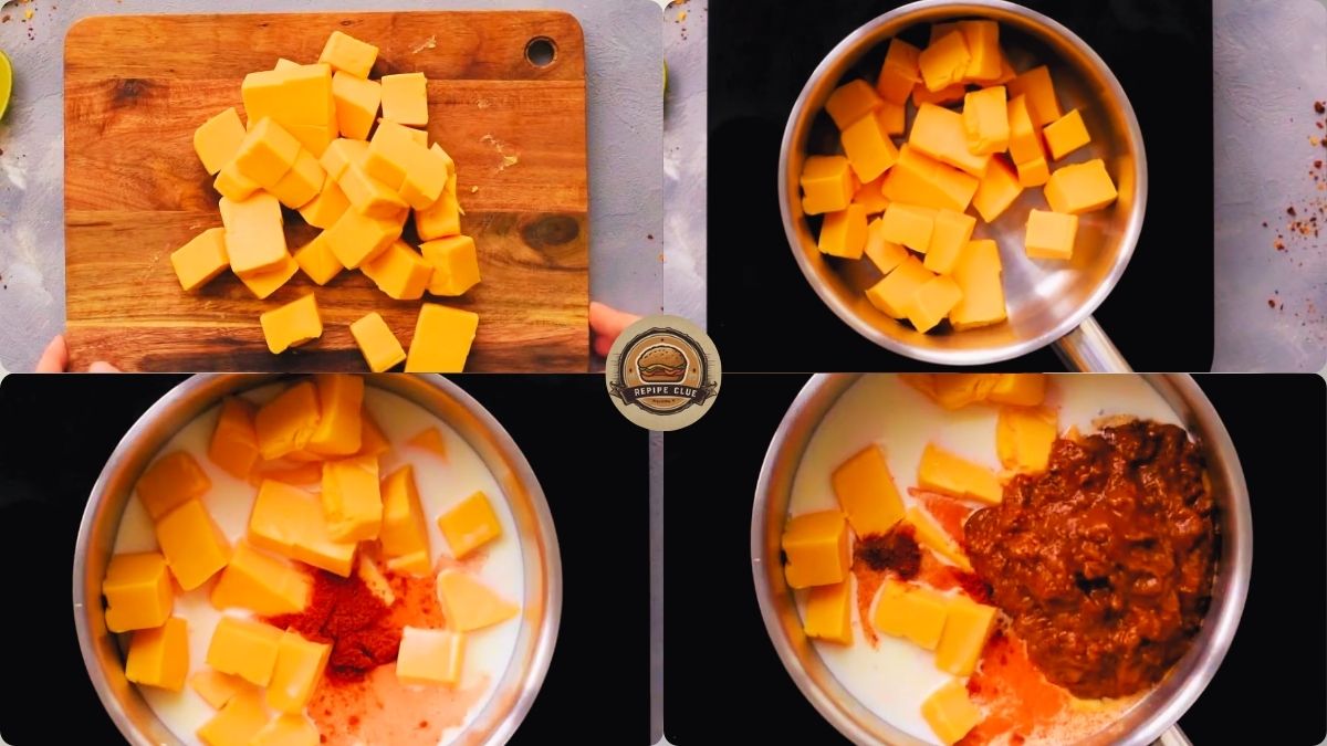 Step by Step Chilis Queso Skillet Recipe